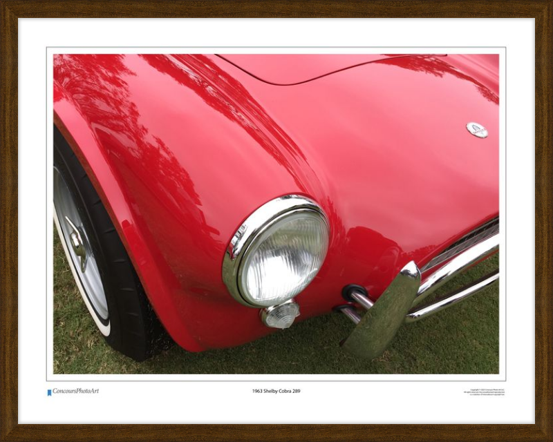 1963 Shelby Cobra 289 / CPA303A / Color Image