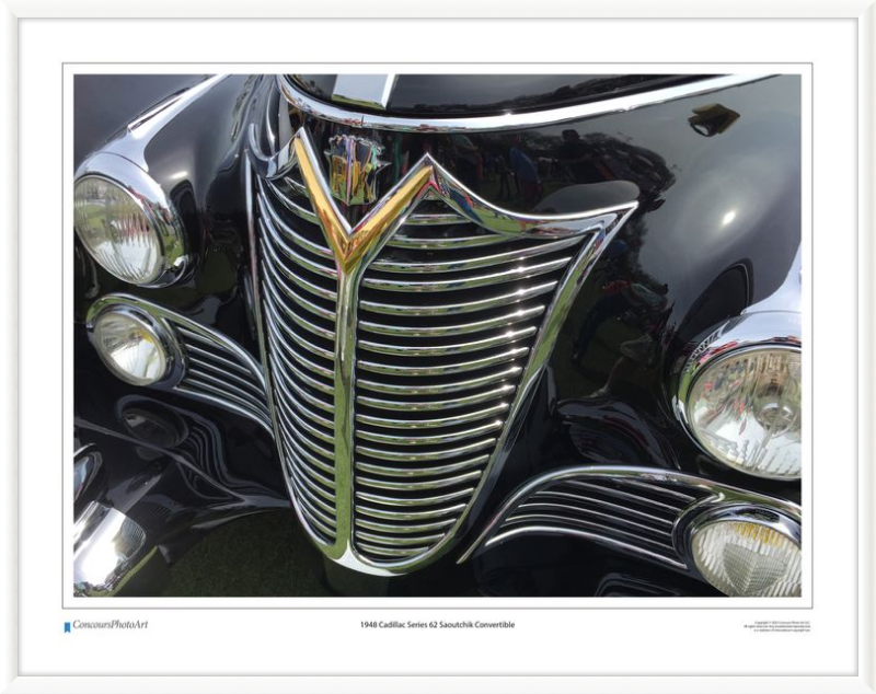 1948 Cadillac Series 62 Saoutchik Convertible / CPA302A / Color Image