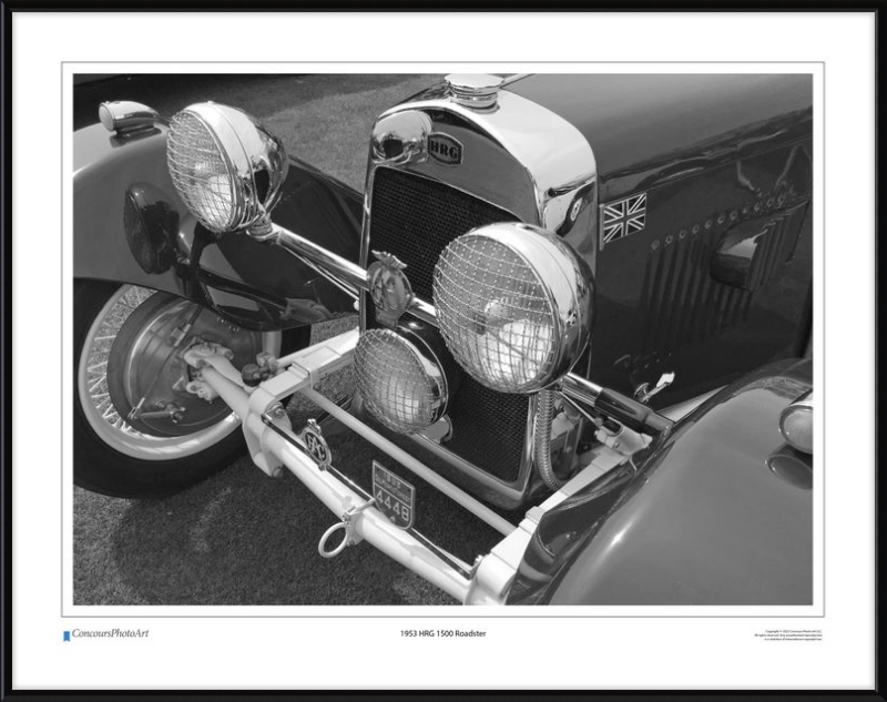 1953 HRG 1500 Roadster / CPA107B / Black and White
