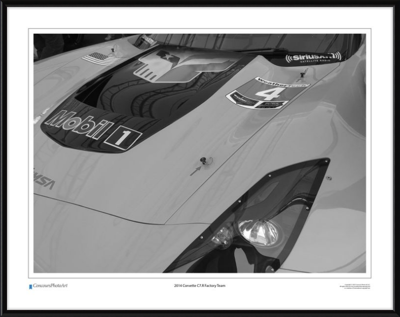 2014 Corvette C7.R Factory Team / CPA403B / Black and White