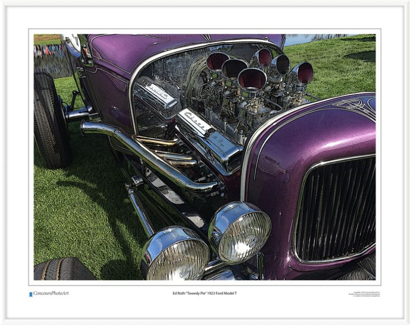 1962 Ed Roth "Tweedy Pie" / CPA506C / Stylized Image