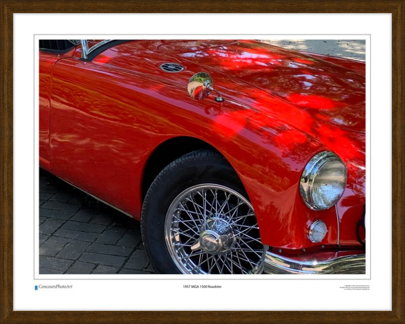 1957 MGA 1500 Roadster / CPA110A / Color Image