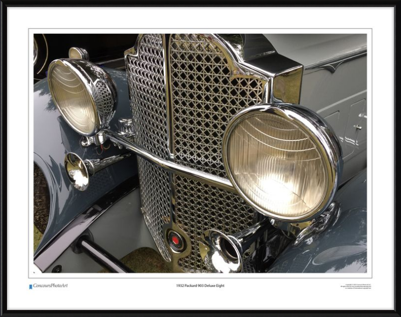 1932 Packard 903 Deluxe Eight / CPA312A / Color Image