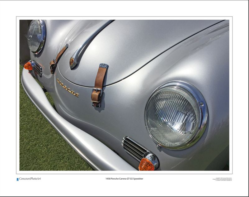 1958 Porsche Carrera GT GS Speedster / CPA203A / Color Image