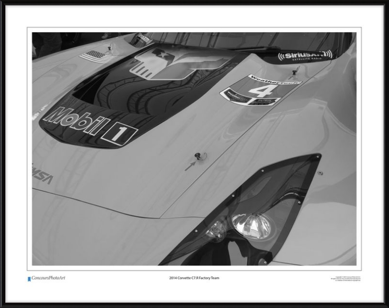 2014 Corvette C7.R Factory Team / CPA403B / Black and White