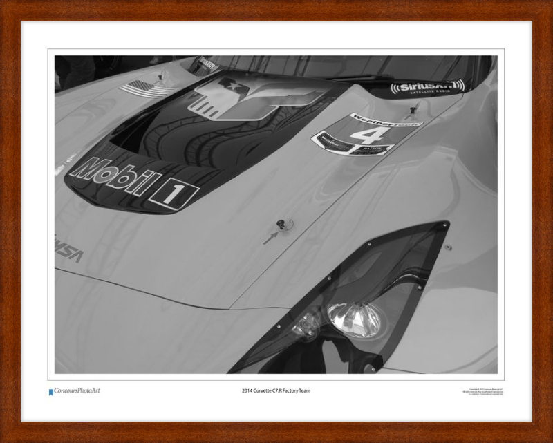 2014 Corvette C7.R Factory Team / CPA403B / Black and White