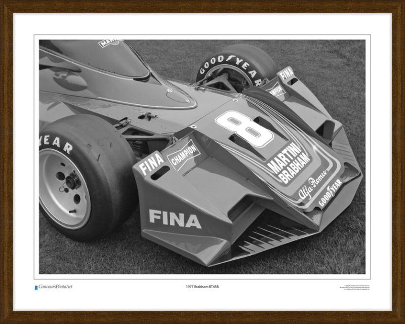 1977 Brabham BT45B / CPA412B / Black and White