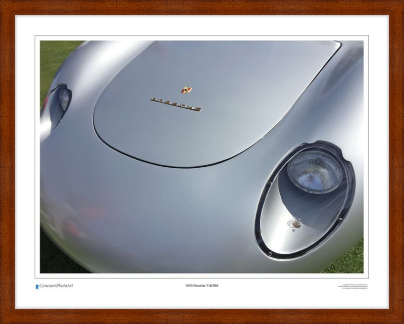 1959 Porsche 718 RSK / CPA212A / Color Image