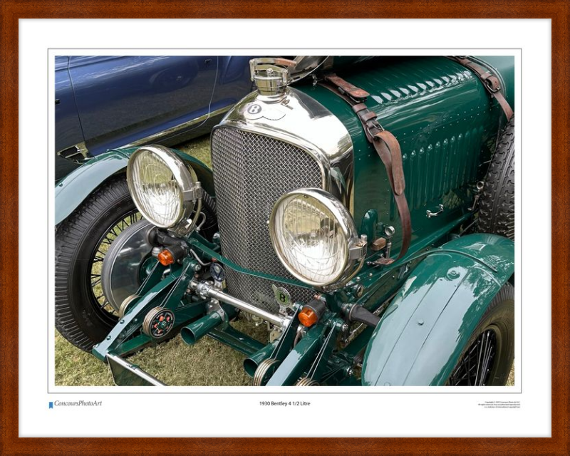 1930 Bentley 4 1/2 Litre / CPA113A / Color Image