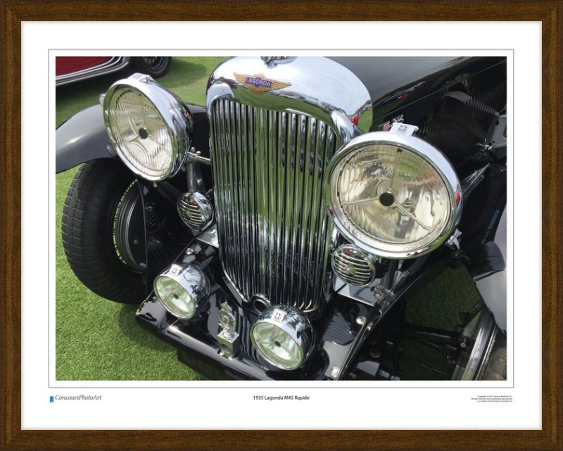 1935 Lagonda M45 Rapide / CPA104A / Color Image
