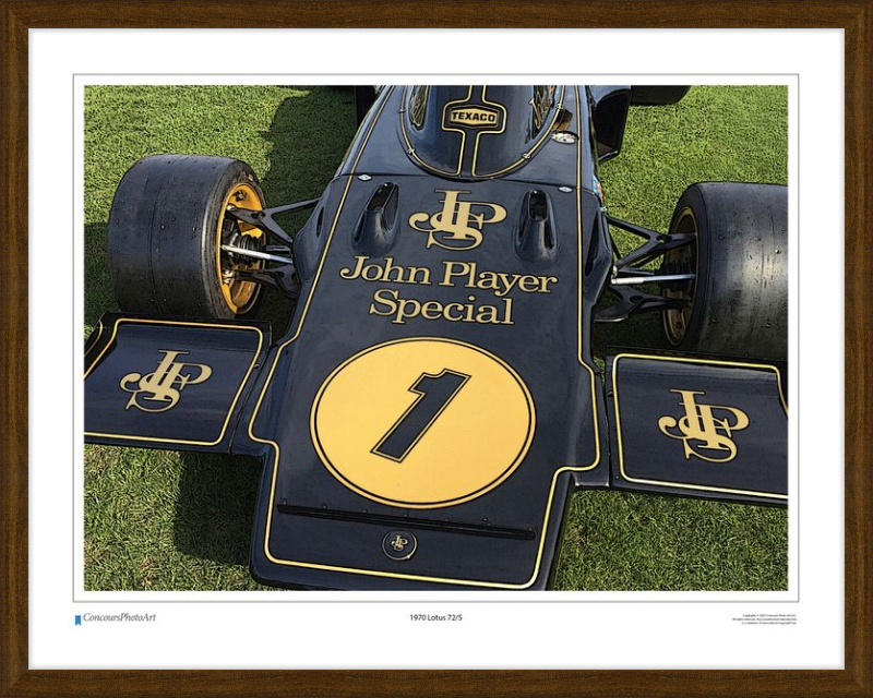 1970 Lotus 72/5 / CPA405C / Stylized Image
