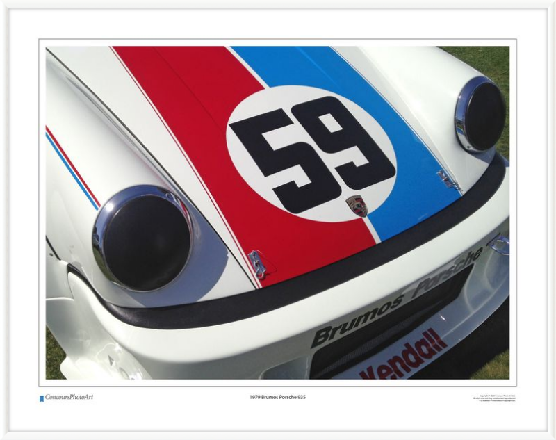 1979 Brumos Porsche 935 / CPA401A / Color Image