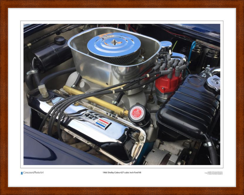 1966 Shelby Cobra 427 cubic inch Ford V8 / CPA711A / Color Image