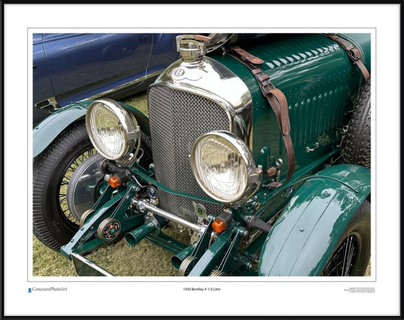 1930 Bentley 4 1/2 Litre / CPA113A / Color Image