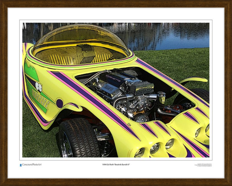 1994 Ed Roth "Beatnik Bandit II" / CPA507C / Stylized Image