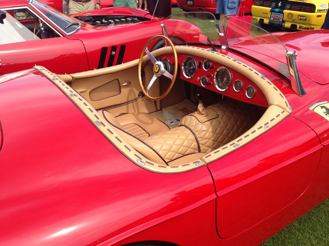 1952 Ferrari 212 Touring Barchetta at Concours Event