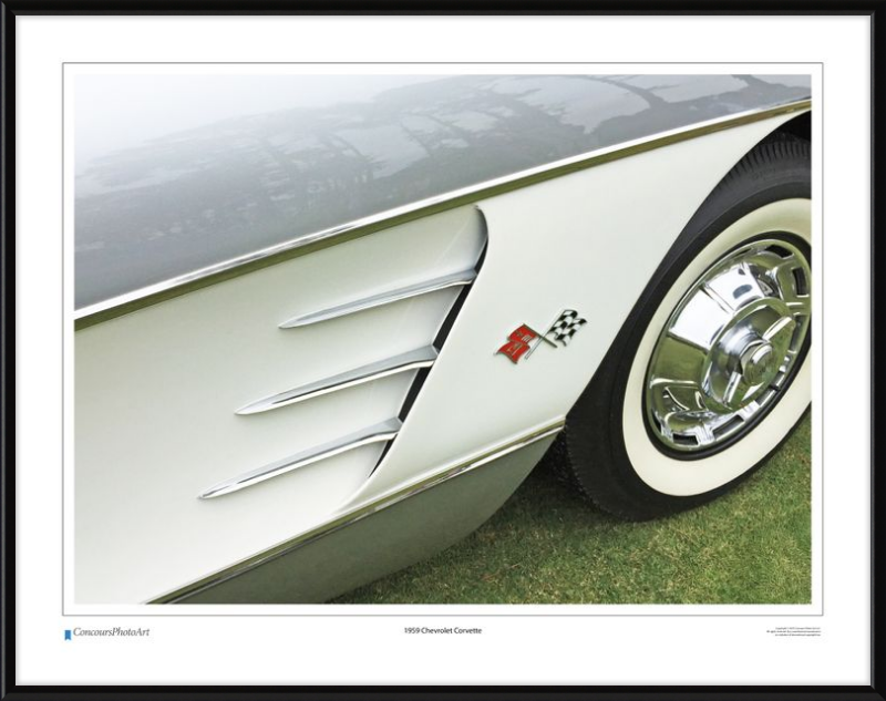 1959 Chevrolet Corvette / CPA320A / Color Print