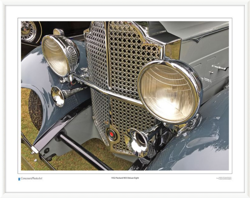 1932 Packard 903 Deluxe Eight / CPA312A / Color Print