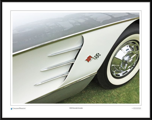 1959 Chevrolet Corvette / CPA320A / Color Print