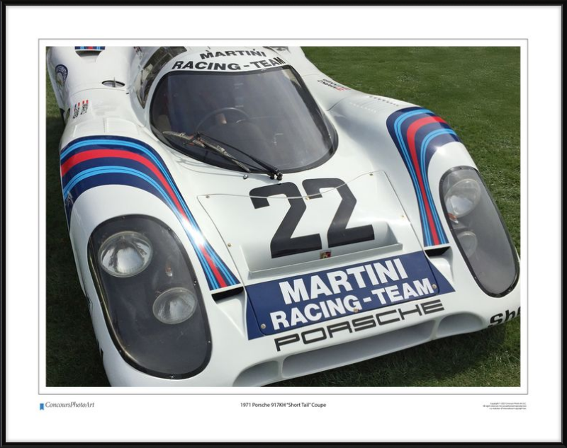 1971 Porsche 917KH "Short Tail" Coupe / CPA409A / Color Image