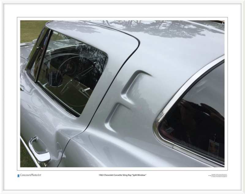 1963 Chevrolet Corvette Sting Ray "Split Window" / CPA301A / Color Image