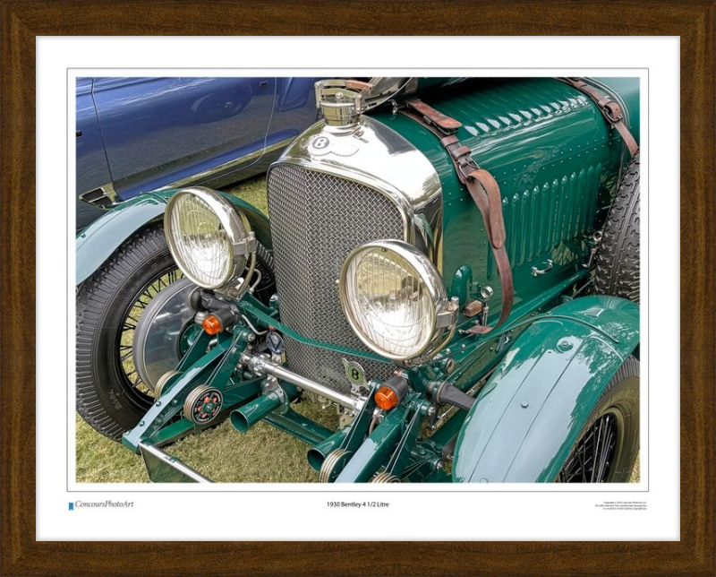 1930 Bentley 4 1/2 Litre / CPA113A / Color Print
