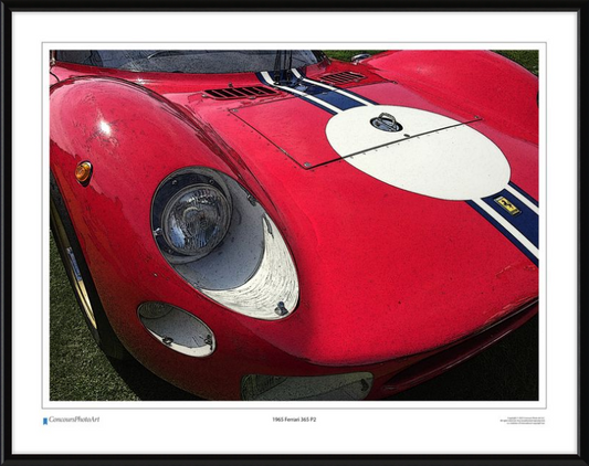 1965 Ferrari 365 P2 / CPA411C / Stylized Image