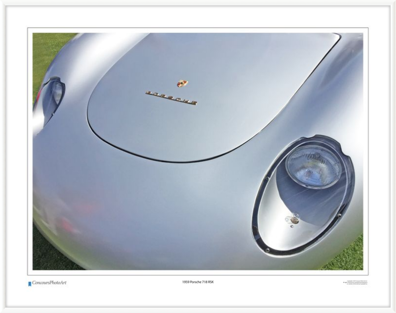 1959 Porsche 718 RSK / CPA212A / Color Print