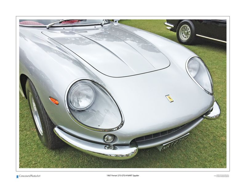 1967 Ferrari 275 GTS/4 NART Spyder / CPA218A / Color Print