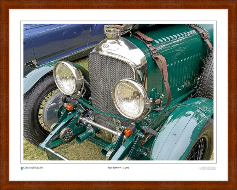 1930 Bentley 4 1/2 Litre / CPA113A / Color Print