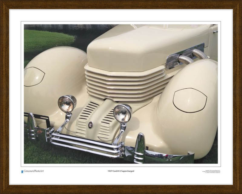 1937 Cord 812 Supercharged / CPA309A / Color Image
