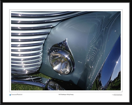 1937 Delahaye 145 by Franay / CPA204A / Color Image