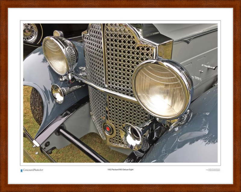 1932 Packard 903 Deluxe Eight / CPA312A / Color Print