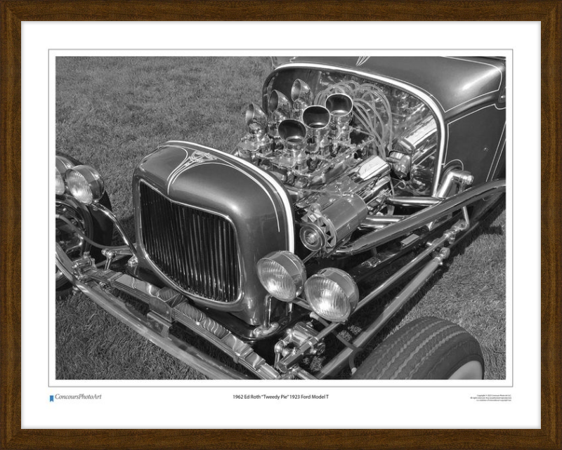 1962 Ed Roth "Tweedy Pie" / CPA502B / Black and White