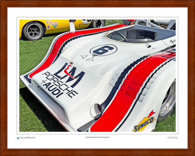 1972 Porsche 917/10 Can-Am Racer / CPA416A / Color Print