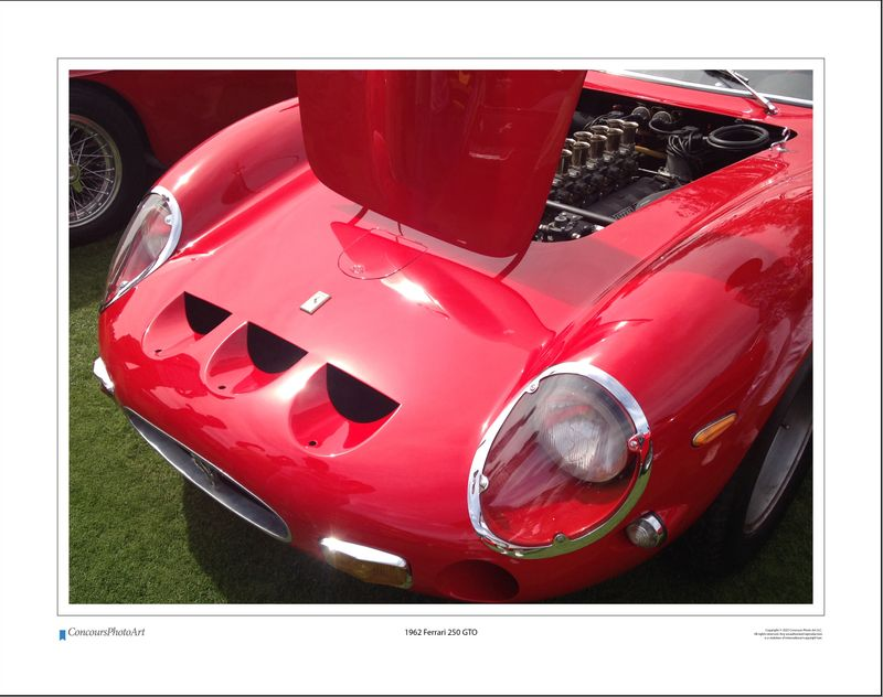 1962 Ferrari 250 GTO / CPA202A / Color Image