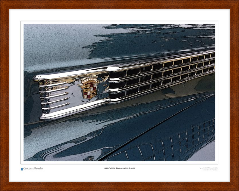 1941 Cadillac Fleetwood 60 Special / CPA305C / Stylized Image