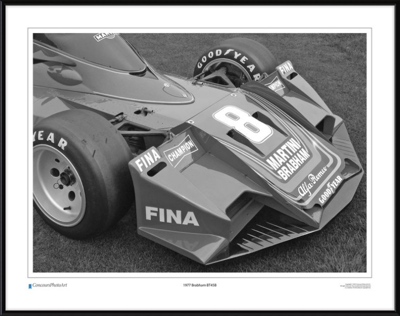 1977 Brabham BT45B / CPA412B / Black and White