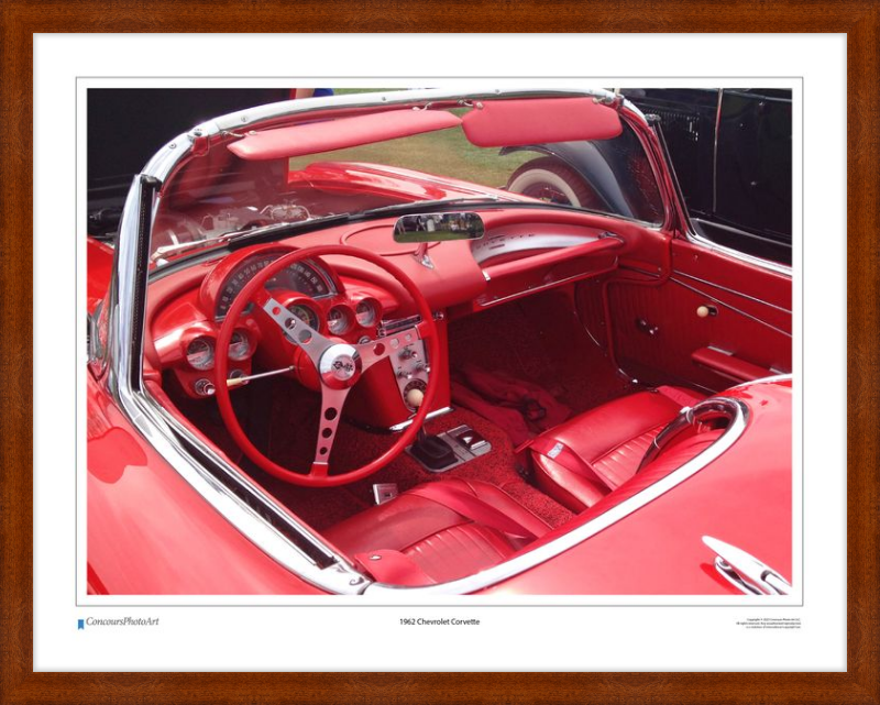 1962 Chevrolet Corvette / CPA609A / Color Image