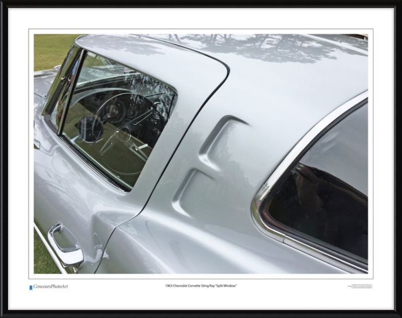 1963 Chevrolet Corvette Sting Ray "Split Window" / CPA301A / Collor Print