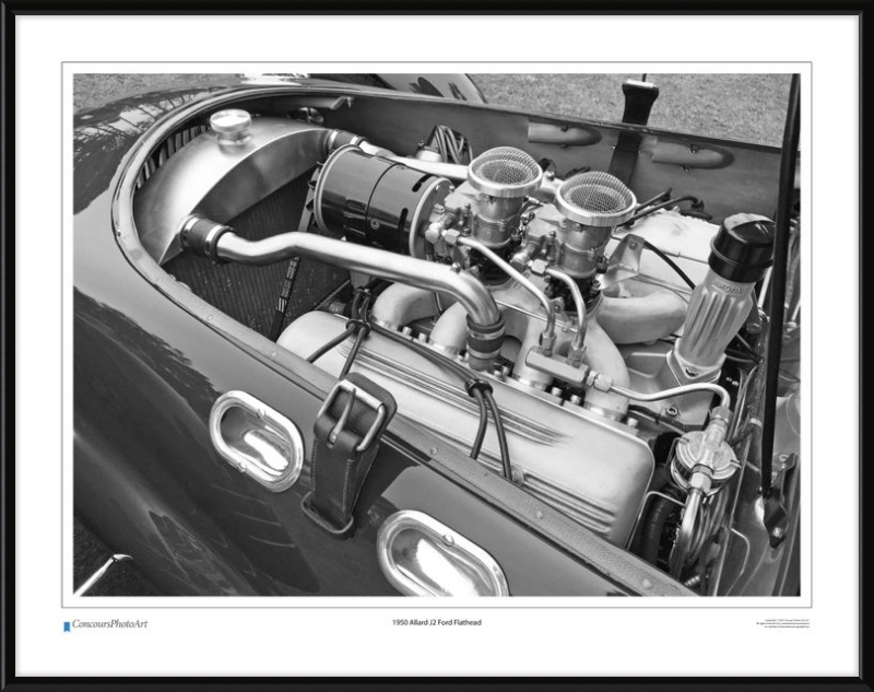 1950 Allard J2 Ford Flathead / CPA701B / Black and White