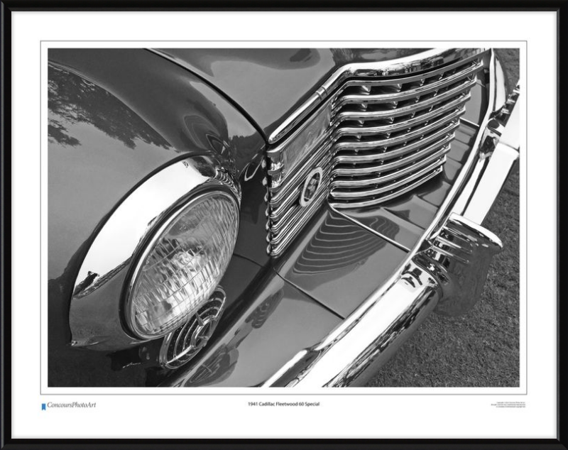 1941 Cadillac Fleetwood 60 Special / CPA321B / B&W Print
