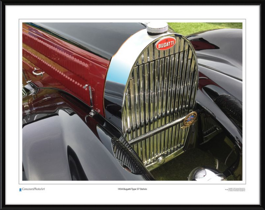 1934 Bugatti Type 57 Stelvio / CPA201A / Color Image