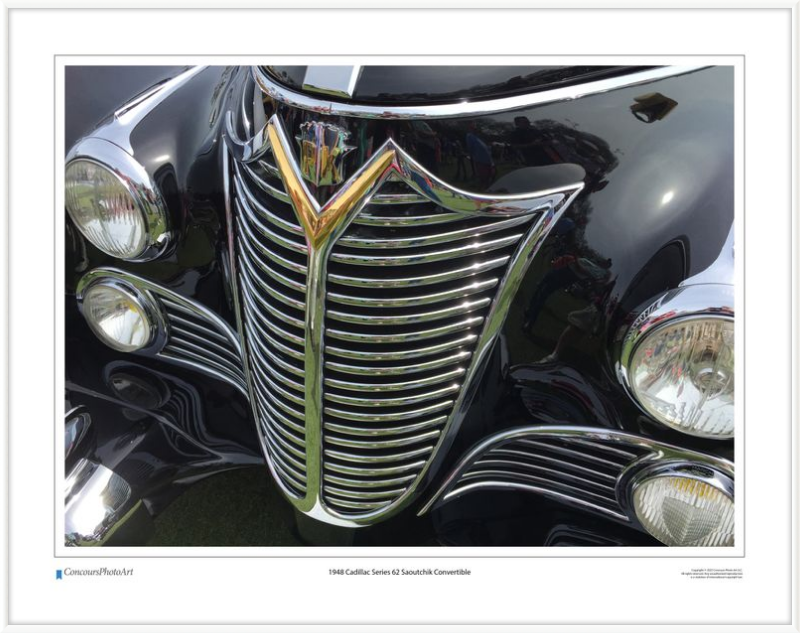 1948 Cadillac Series 62 Saoutchik Convertible / CPA302A / Color Image