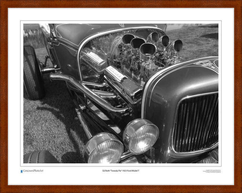 1962 Ed Roth "Tweedy Pie" / CPA506B / Black and White