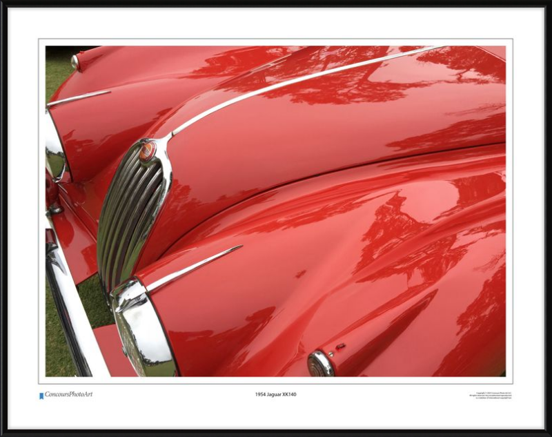 1954 Jaguar XK140 / CPA106A / Color Image