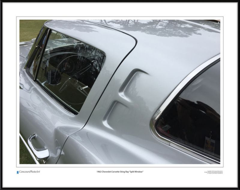 1963 Chevrolet Corvette Sting Ray "Split Window" / CPA301A / Color Image