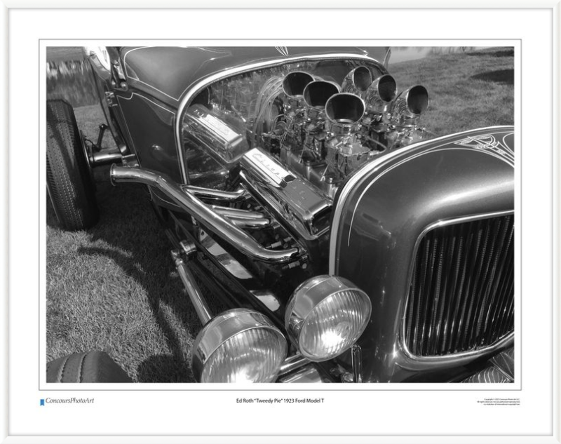 1962 Ed Roth "Tweedy Pie" / CPA506B / Black and White