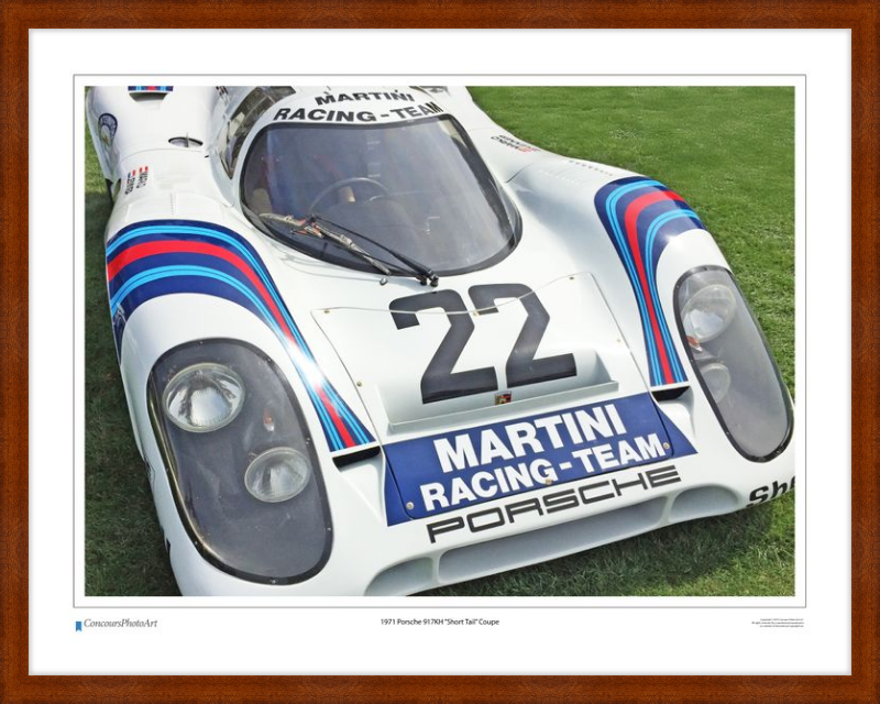 1971 Porsche 917KH "Short Tail" Coupe / CPA409A / Color Print