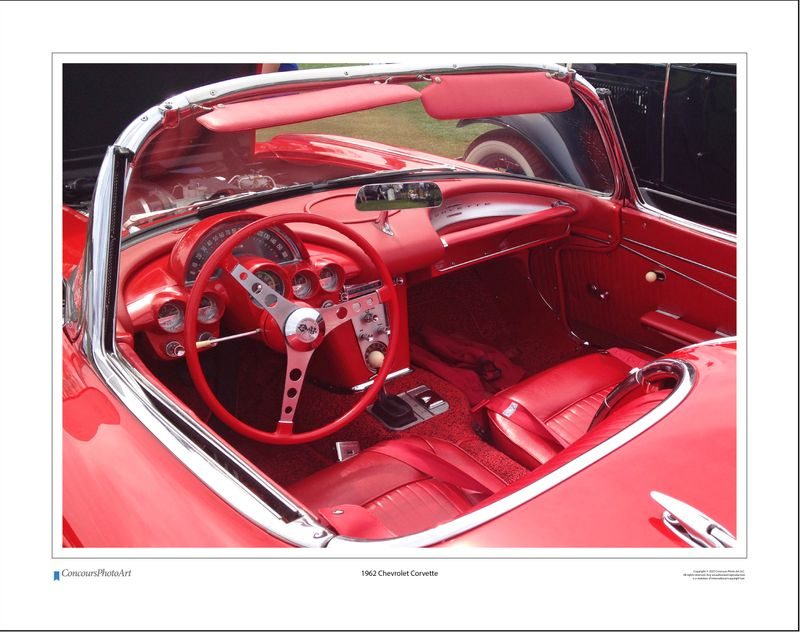 1962 Chevrolet Corvette / CPA609A / Color Image
